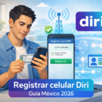 Cómo registrar un celular Diri con CURP paso a paso en México (2026)