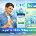 Cómo registrar un celular Netwey móvil con CURP paso a paso en México (2026)