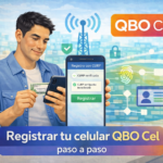 Cómo registrar tu celular QBO Cel paso a paso