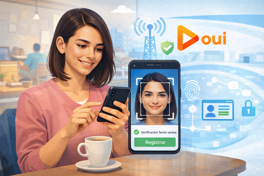 Cómo registrar un celular OUI Móvil con CURP paso a paso en México (2026)