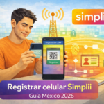 Cómo registrar un celular Simplii con CURP paso a paso en México (2026)