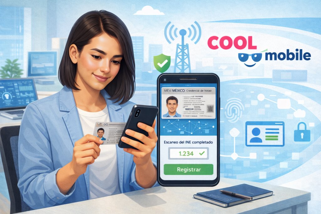 Cómo registrar un celular Cool Mobile con CURP paso a paso en México (2026)
